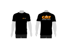 Футболки с логотипом CMT чёрного цвета